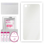 apgo Protective Skin Sticker for the back compatible with Oppo A1k, Wrap Film, Foil, Vinyl - Pattern Matte Transparent