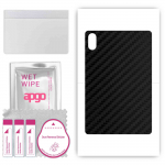 apgo Protective Skin Sticker for the back compatible with Honor Pad V7 PRO WiFi, Wrap Film, Foil, Vinyl - Pattern Carbon Black