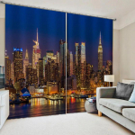 2 paneeliga New Yorgi &ouml;&ouml;vaatega kardinad magamistoa, elutoa, p&otilde;randani ulatuvate akende, k&ouml;&ouml;gi aknaluukide jaoks cortinas Rideaux (W50H130cm)-2pcs&Rod Pocket gray