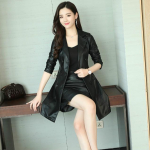 Pluss sametnahast mantel s&uuml;gistalvise topeltmantliga Western Collar imitatsiooniga lambanahast mantel naistele XXXL