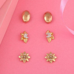 S&otilde;brap&auml;eva kingitused t&uuml;druks&otilde;brale Estele &ndash; kullatud k&otilde;rvar&otilde;ngaste komplekt