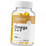 Omega 3-6-9, Omega 3-6-9, Ostrovit (67250004) 180caps
