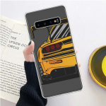 Jaapan JDM Sports Cars Comic Pehme kaanega telefoni&uuml;mbris Samsung Galaxy S21 S20 FE S22 Ultra S10 Plus S9 S8 S7 Edge J4 + S10E Lite Samsung S10E