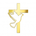 &Otilde;&otilde;nes rahu Baby Cake Topper Solid Religioosne Esimese Risti koogi vahet&uuml;kk Ristimine Tuvi Armulauad Du&scaron;&scaron; Tassikoogipealsed S&uuml;nnip&auml;ev