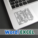 Klaviatuuri otseteede kleebised, Windows + Word/Excel Kiirjuhend Klaviatuuri otseteede kleebised mis tahes arvuti s&uuml;learvuti j&auml;&auml;kideta vin&uuml;&uuml;lile (Selge) One Size