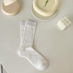 1paar naiste &otilde;hukesed &otilde;&otilde;nsad pikad lahtised sokid JK Lolita Sweet Girls Jaapani &uuml;hev&auml;rvilised hingavad puuvillased kevadsuvised sukad roosa