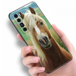 Hobuste jooksukohver Huawei NOVA 8 9 Pro 8i 7i 7SE Y60 5T Mate 40 30 20 10 Lite Honor 50 30 Premium Pro Plus 30S must kate jaoks Huawei Mate 10 Lite