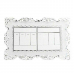 Plastikust valgustusl&uuml;liti ruumilise heli pesa s&otilde;rmeplaadi paneeli dekoratiivkatte seinakleebis 172*86mm