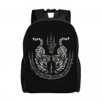 Tiger Muay Thai seljakott Unisex t&uuml;drukud poisid Kick Box Fighter College Kooli reisikotid Naiste meeste raamat x1