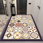 Sissep&auml;&auml;su uksematt leibkonna vannituba du&scaron;&scaron; vanni vaip vett imav p&otilde;randamatid Vintage vaip elutuppa 100*160cm