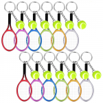 12 tk mini tennisereket palli v&otilde;tmehoidjaga vaigust tennisereket v&otilde;tmehoidja spordis&otilde;pradele 12pcs