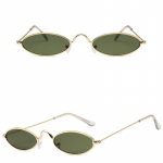 Naiste p&auml;ikeseprillid Meeste prillid Mood metallist v&auml;ikese raamiga p&auml;ikeseprillid Retro ovaalsed p&auml;ikeseprillid Ocean Sheet Cross-border meeste ja naiste prillid punane