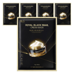 Dr.G Royal Black Snail Cream Mask, 5 pakki, 1 pakk black