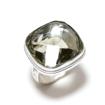 Natural Amethyst Gemstone Handmade 925 Sterling Silver Jewelry Ring Size 9 j6o10