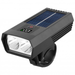 Jalgratta LED LED esituli USB laetav must