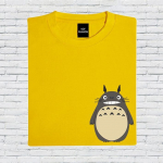 Unisex Anime Totoro tr&uuml;kitud graafiline l&uuml;hikeste varrukatega T-s&auml;rk Moodne Oversize Couple Tee Suvine spordi T-s&auml;rk 2XL