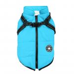 Lemmikloomade riided Koerte puuvillane jope Talvine veekindel jope sisseehitatud rakmetega koera talvejope L