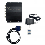 Professionaalne GBS-8219 XVGA BOX RGB to VGA RGBS to VGA T&ouml;&ouml;stusmonitori Video Konverter Lauaarvutile EL/USA Pistik EU