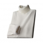 S&uuml;gistalv meeste kampsun, poolk&otilde;rge krae, kootud paks pl&uuml;&uuml;svooder, elastne pikad varrukad, soojad L valge