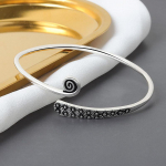 Bohemia 925 Sterling Silver Vintage v&otilde;luk&auml;ev&otilde;ru ja k&auml;ev&otilde;ru naistele Meeste Mood Elegantsed Ehted Sl141