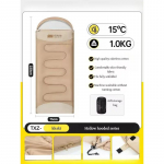 Matkamagamiskott &uuml;likerge veekindel 4 hooaja soe &uuml;mbrik seljakoti magamiskotid &otilde;ues matkamiseks