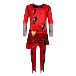 Punased &uuml;hes t&uuml;kis sukkp&uuml;ksid Halloweeni kost&uuml;&uuml;m Lavar&otilde;ivad 130 punane