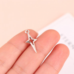 40 tk 23X10mm antiikh&otilde;bedast v&auml;rvi ažuurne t&auml;he amulett ehete valmistamiseks DIY tarvikud