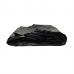 Pr&uuml;gikotid, (100 arv) Suured mustad raskeveokite pr&uuml;gikotid 23,6 x 19,6 tolli One Size must