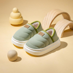 Beebipuuvillast sussid, laste sussid, talvekott t&uuml;drukutele, v&auml;ikelastele ja poistele, kohevad kingad, soe, veekindel nahkpind 21 beež