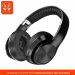 Tipptasemel metallist kokkupandav juhtmevaba spordi Bluetooth-peakomplekt must