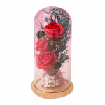 Rose Flower Decor Pilkup&uuml;&uuml;dev Tugev ja purunemiskindel punane