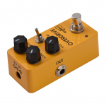 ZORY Guitar Overdrive Effects Pedal TONE/GAIN/VOL/FAT Mitmek&uuml;lgne toonikontroll DC 9V 6,35mm kollane
