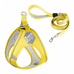 Step In koerarakmed ja jalutusrihma komplekt, reguleeritav t&otilde;mbevaba, pehme lemmiklooma vest, tugev ja vastupidav helkurrihm v&auml;ikese ja keskmise koera treenimiseks S 37-43cm Chest roosa