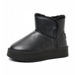 Naiste talveplatvormiga lumesaapad, veekindlad pl&uuml;&uuml;sist fliisvoodriga k&otilde;ndivad l&uuml;hikesed papud Kingad, soojad kunstkarusnahast voodriga libisemisvastased poolsaapad naistele 36