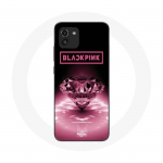 Coque Maniacase pour Samsung Galaxy A03 blackpink diamond noir et rose