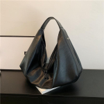 Suured Mustad &Otilde;lakotid Naistele Suur Hobo Ostukott &Uuml;hev&auml;rviline Kvaliteetne PU Nahast Risti-keha K&auml;ekott Daami Reisi T&ouml;&ouml;kotiga Kott 43x13x32cm