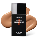 Graphen Match Up Foundation 40ml, 25 Tan, 1 pc. black