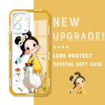 P&otilde;rutuskindel Cartoon Astronaut Crystal Case t&auml;iskaanega kaamera kaitse l&auml;bipaistev pehme telefoni korpus Vivo Motorola jaoks Vivo V40 Pro 5G
