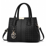 Luksuslikud k&auml;ekotid Naiste kotid Disainer Kvaliteetsed naiste &otilde;lakotid Suure mahutavusega PU-nahast kandekotid naiste Crossbody kottidele 30x13x21cm must