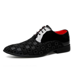Moodne Klassikaline Mood Punased Ruudulised Kingad Meestele Paelad Nahast Meeste Terava Otsaga Kingad Vabaaja &Auml;rijalatsid Mehed Zapatos De Hombre 39