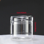 Klaaspudelid Creative Dew Collection vaas Mikromaastik mahlakad sambla-bonsai terraariumi kodukaunistus