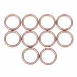 10 tk summuti v&auml;ljalaske tihend mootorrattale GY6 70cc 100cc 110cc 125cc 150cc roller bike ATV mopeedile