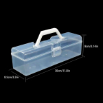L&auml;bipaistev ristk&uuml;likukujuline PVC koogikarp hoiupakendite karp K&uuml;psetatud magustoidu k&uuml;psise peotoit L&auml;&auml;ne kondiitritoodete kraft hoiukarp 30*8.5*8cm