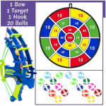 20 palliga laste viskamine kleepuva palliga noolelaua lauad sihikuga pallid lastele m&auml;nguasjade komplekt siseruumides sportlik pallim&auml;ng pere spordipidu One Size