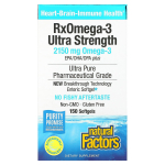 Natural Factors, RxOmega-3 &Uuml;limalt Tugev, 2 150 mg, 150 pehmet kapslit (1 075 mg pehmekapsli kohta)
