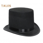 Laste Dž&auml;ssk&uuml;bar Lindiga Dekoratsiooniga Peo Cosplay Etenduse Silinder Kerge Retro L&uuml;hikese &Auml;&auml;rega M&uuml;ts Kunstiliseks Igap&auml;evaseks Kandmiseks children must