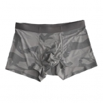 Yousheng Meeste Bokser Aluspesu &Uuml;hev&auml;rvilised U-Kumerad L&uuml;hikesed P&uuml;ksid Elastsed Keskmise K&otilde;rgusega V&ouml;&ouml;kohaga 3D L&otilde;ikega Slim Fit K&otilde;rge Elastsusega Alusp&uuml;ksid Igap&auml;evaseks Kandmiseks XXL tumehall v&auml;rv