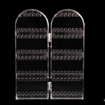 Ehtevitriin Kaelakeed S&otilde;rmused Plastikust kokkupandav hoidik Suure mahutavusega k&auml;ev&otilde;rud Hoiu riidepuu n&ouml;&ouml;pk&otilde;rvar&otilde;ngaste aukudega