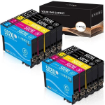 Cartouche encre Epson 502 xl Compatible pour imprimante Workforce WF-2860 - Pack de 10