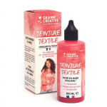 Peinture pour textile 100 ml effet tie and die - corail